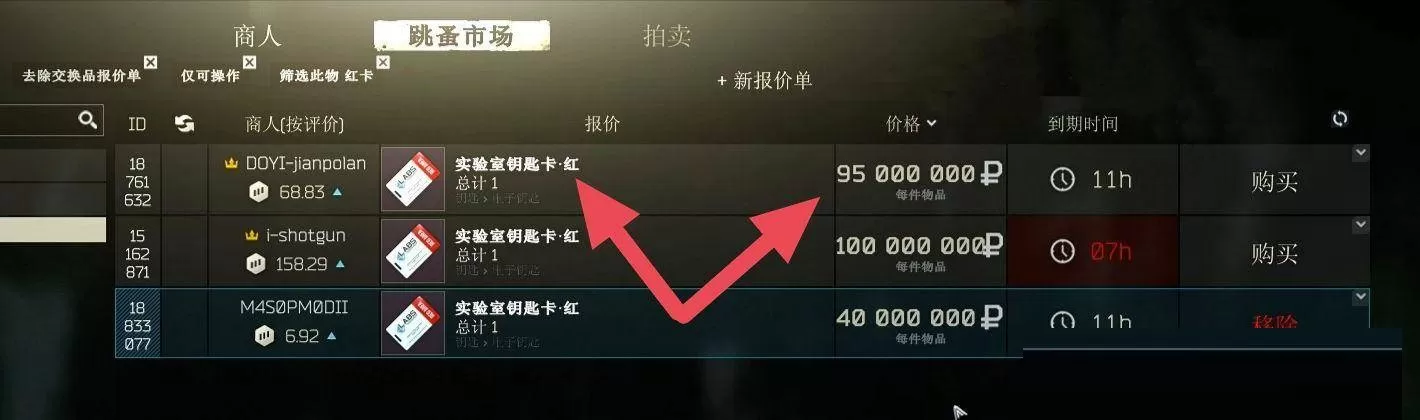 逃离塔科夫红卡多少钱?逃离塔科夫红卡价格介绍