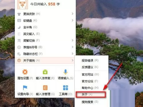 搜狗输入法版本号怎么查看?搜狗输入法查看版本号的方法