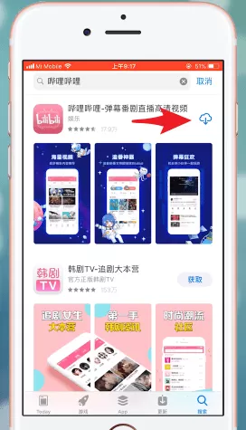 在苹果手机里下载软件的操作流程