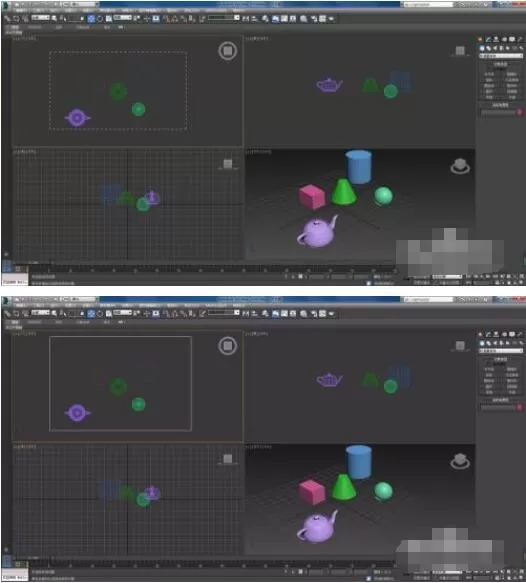 3dmax怎么调节交叉选和框选?3dmax调节交叉选和框选方法