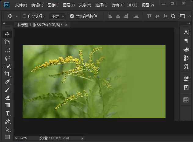 ps怎么将图片与背景渐变融合?ps图片与背景实现渐变融合的方法