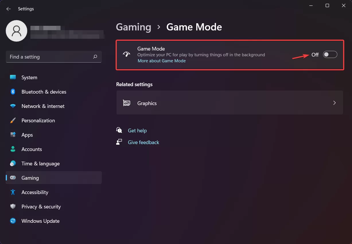 Win11怎么禁用游戏模式?Win11禁用游戏模式的方法
