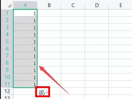 excel数字下拉不变怎么设置?excel数字下拉不变设置方法