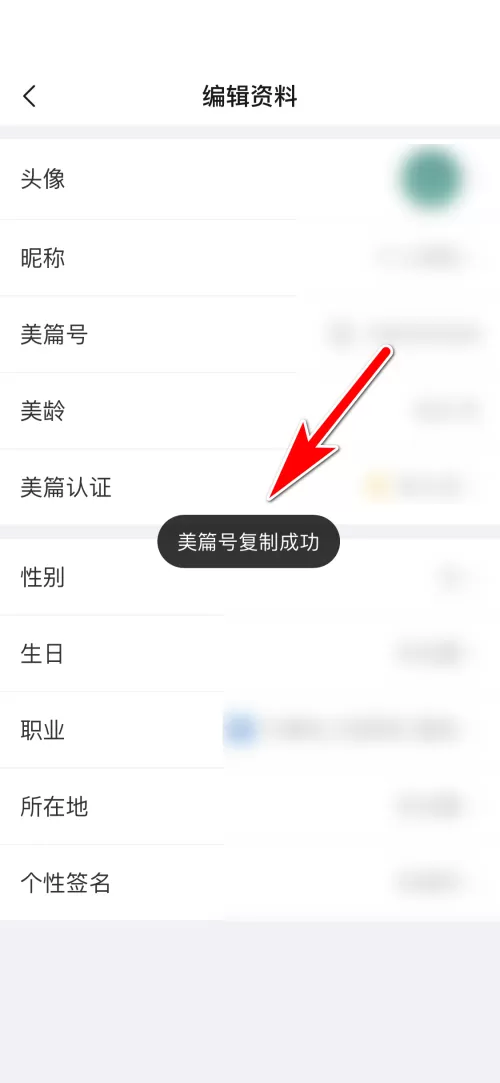 美篇怎么复制美篇号?美篇复制美篇号方法