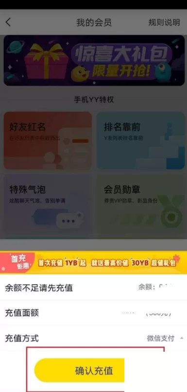 YY怎么开通会员?YY开通会员教程