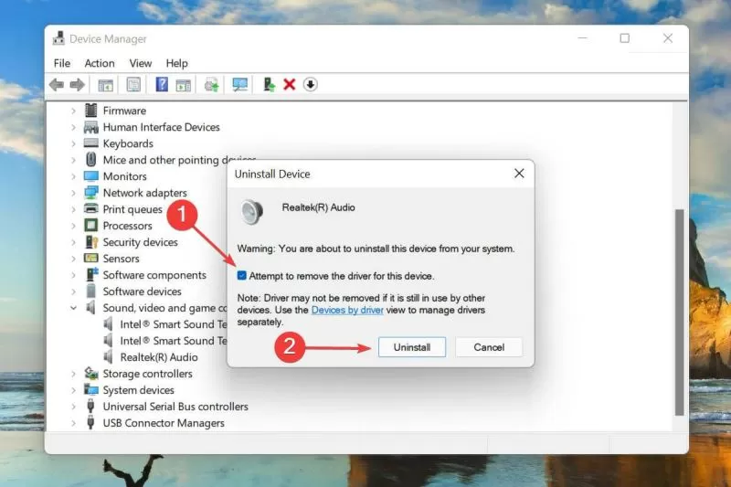 Windows11怎么重新安装音频驱动程序?Windows11重新安装音频驱动程序的方法