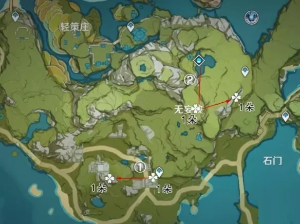原神2.2清心在哪采集?原神2.2清心采集点介绍