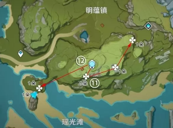 原神2.2清心在哪采集?原神2.2清心采集点介绍