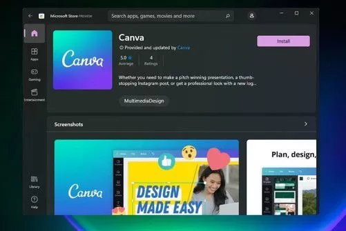 Windows11中Canva应用怎么样?Windows11中Canva应用详细介绍