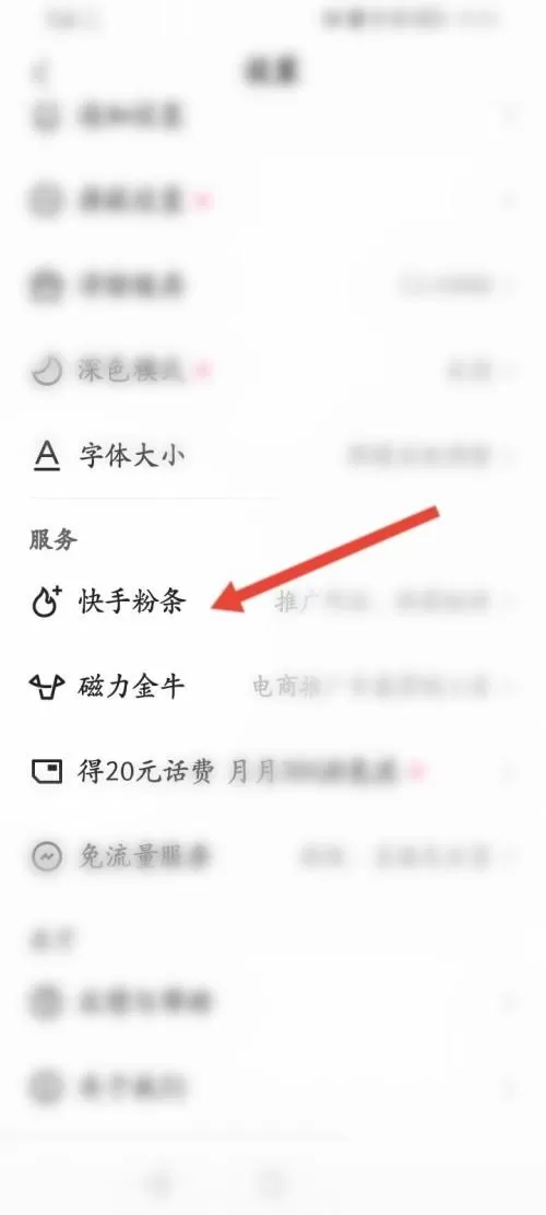 快手怎么关注快手粉条?快手关注快手粉条教程