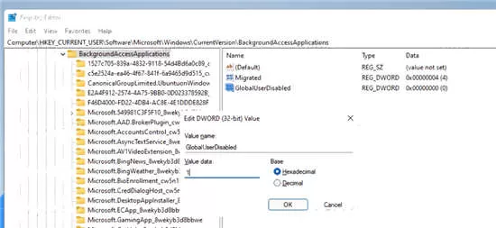 Windows11如何禁用后台应用程序?Windows11禁用后台应用教程