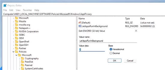 Windows11如何禁用后台应用程序?Windows11禁用后台应用教程
