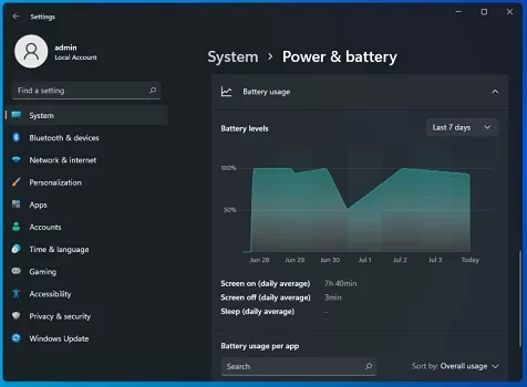 Win11怎么查看电池?Win11查看电池情况方法步骤