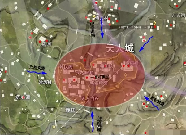 永劫无间金绿资源点位置介绍 永劫无间金绿资源点分布在哪?