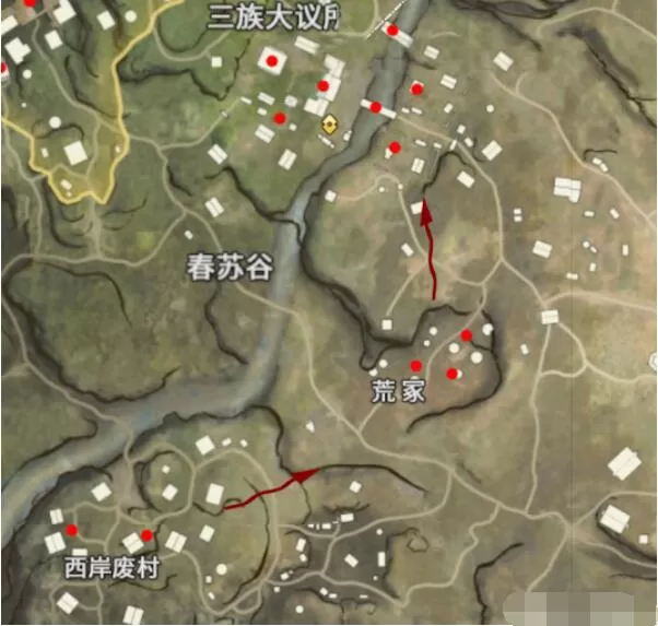 永劫无间金绿资源点位置介绍 永劫无间金绿资源点分布在哪?