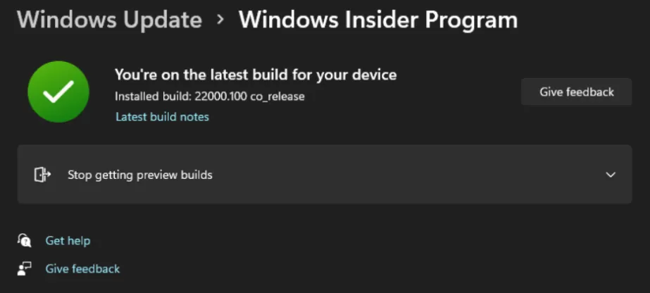 Windows11预览体验计划无法选择渠道怎么办?Windows11预览体验计划无法选择渠道解决办法