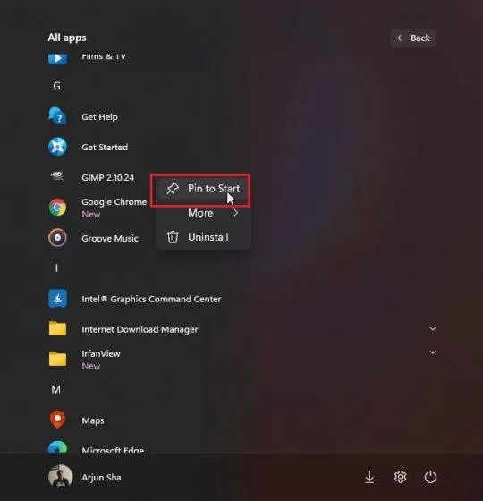 Win11怎么自定义开始菜单?Win11自定义开始菜单教程