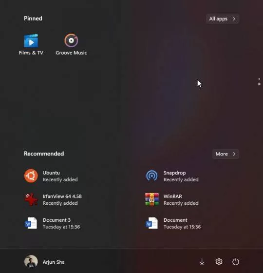 Win11怎么自定义开始菜单?Win11自定义开始菜单教程