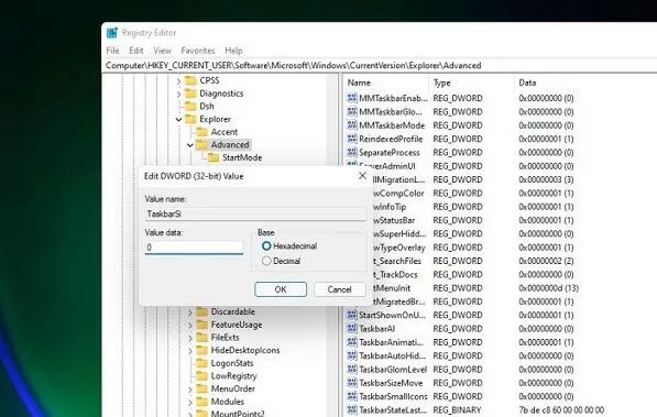 Win11任务栏怎么使用小图标?Win11任务栏调整图标大小方法