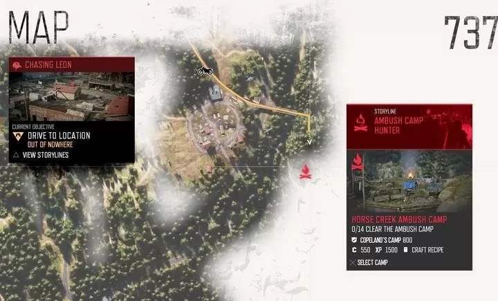 往日不再地图全开 往日不再重要地点采集点位置标注
