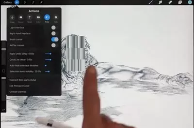 Procreate笔刷轮廓怎么打开?Procreate打开笔刷轮廓的方法