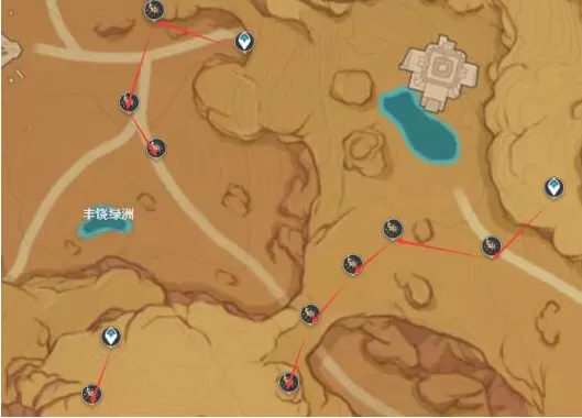 原神圣金虫采集路线是什么?原神圣金虫采集路线介绍
