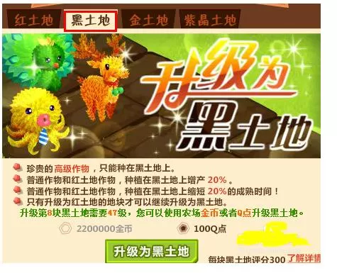 QQ农场如何升级土地?QQ农场升级土地的方法