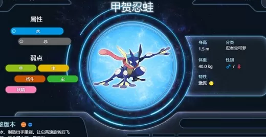 口袋妖怪绿宝石甲贺忍蛙什么性格好?口袋妖怪绿宝石甲贺忍蛙性格推荐