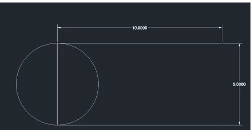 autocad2018如何快速绘制腰型孔?autocad2018快速绘制腰型孔的方法
