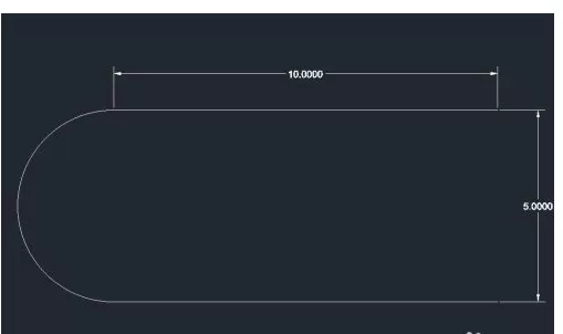 autocad2018如何快速绘制腰型孔?autocad2018快速绘制腰型孔的方法