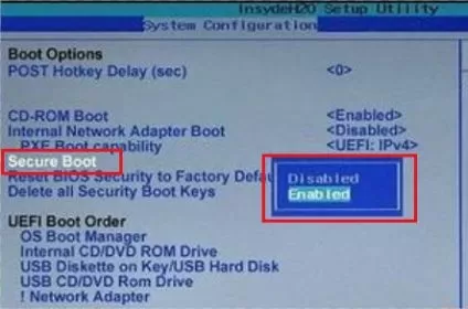 Win11如何开启安全启动?Win11开启安全启动方法