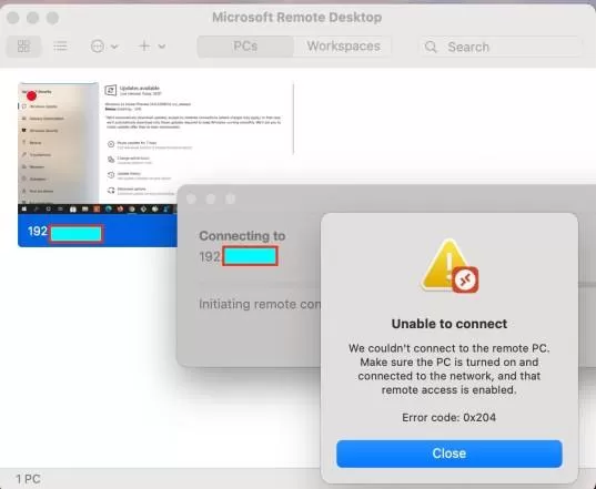 Win11里为什么会提示错误代码0x204?win11远程桌面连接问题的解决方法