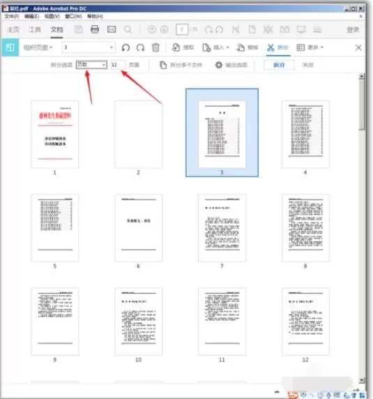 adobe acrobat reader dc怎么拆分pdf?adobe acrobat reader dc拆分pdf的方法