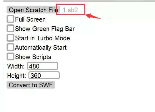 scratch如何转换swf格式?scratch转换swf格式方法步骤