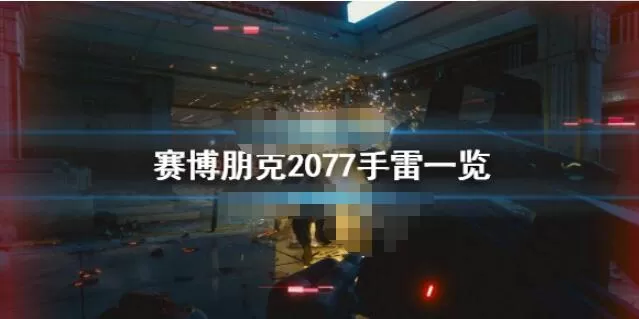 赛博朋克2077手雷有哪些种类 赛博朋克2077手雷一览