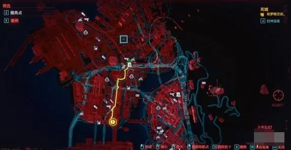 赛博朋克2077服务点位置介绍 赛博朋克2077攻略