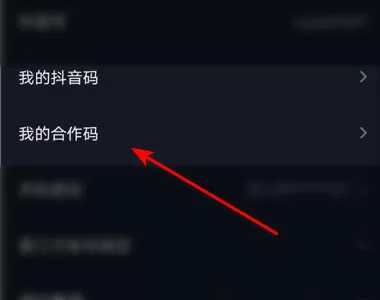 抖音如何打开合作码?抖音打开合作码的方法