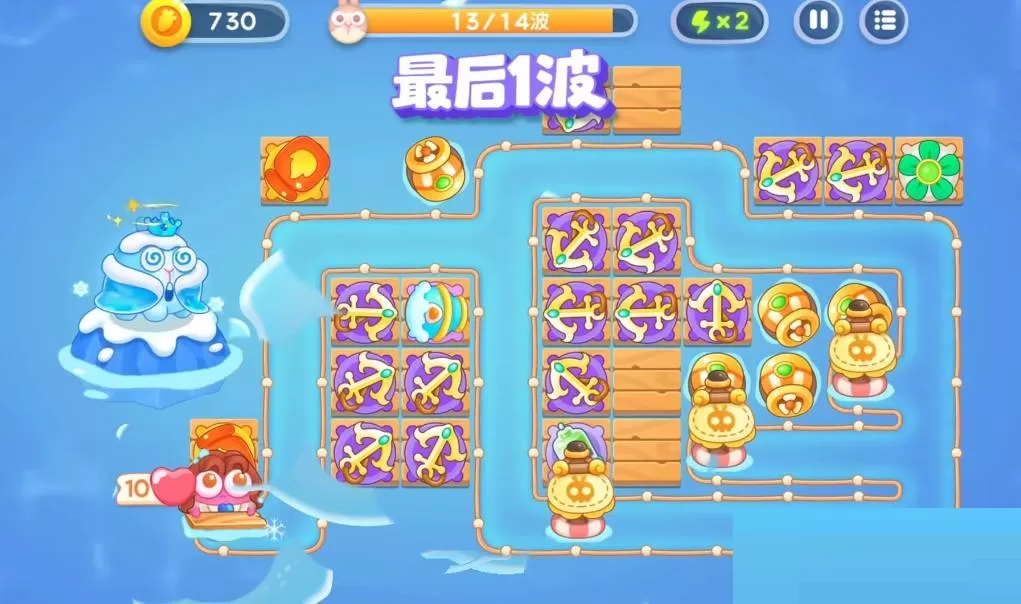 保卫萝卜4阿波尼克号第60关怎么过?保卫萝卜4阿波尼克号第60关通关攻略