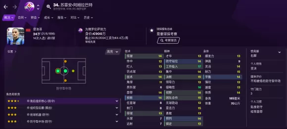足球经理2021中场球员选择推荐 足球经理2021中场球员怎么选