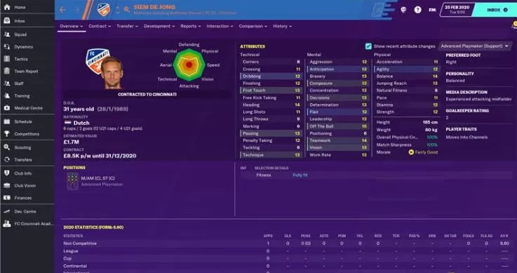 足球经理2020如何买卖球员 FM2020买卖球员注意事项攻略讲解