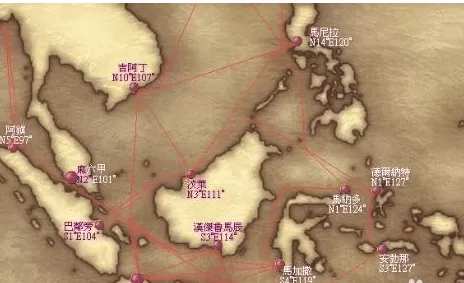大航海时代4威力加强版所有城市名称和方位攻略