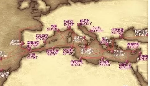 大航海时代4威力加强版所有城市名称和方位攻略