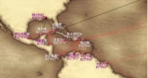 大航海时代4威力加强版所有城市名称和方位攻略