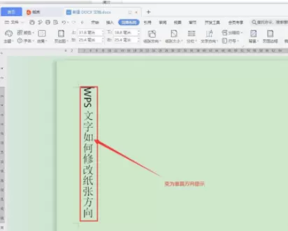 WPS文字方向如何修改 WPS文字方向修改方法