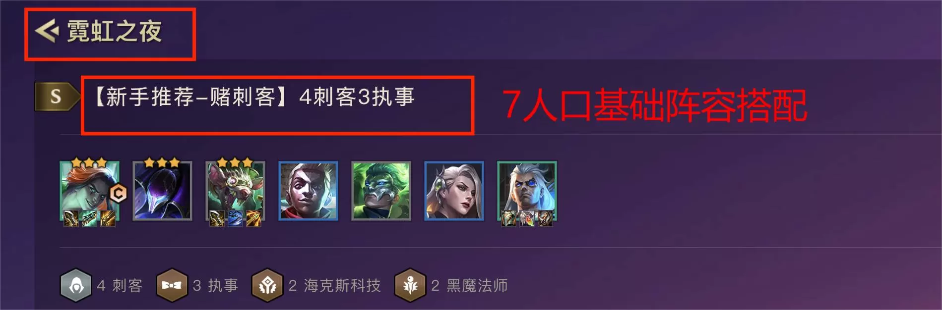 金铲铲之战霓虹之夜六刺客怎么玩?金铲铲之战霓虹之夜六刺客玩法攻略