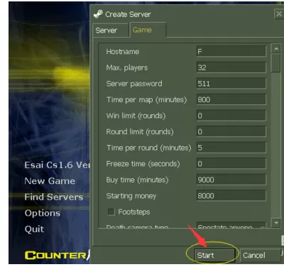 cs1.6英文版消除脚步声的操作介绍