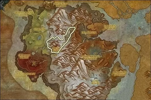 《魔兽世界》8.0争霸艾泽拉斯:六张新地图草药点及推荐采草路线