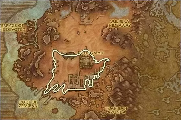 《魔兽世界》8.0争霸艾泽拉斯:六张新地图草药点及推荐采草路线