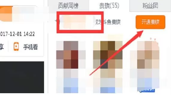 斗鱼直播贵族的开通的详细方法