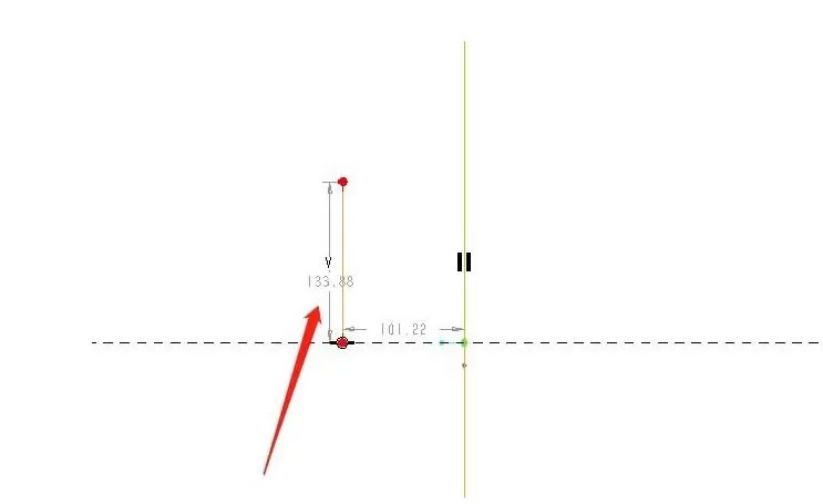 Proe草图标注对称点的尺寸的操作内容